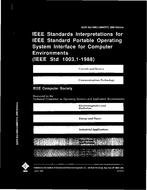 IEEE 1003.1 IEEE 1003.1
