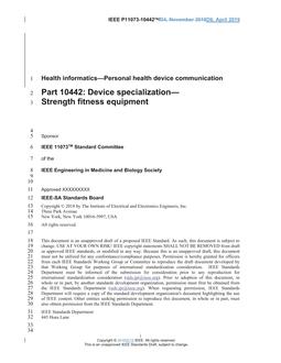 IEEE P11073-10442 IEEE P11073-10442