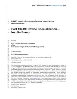 IEEE P11073-10419 IEEE P11073-10419