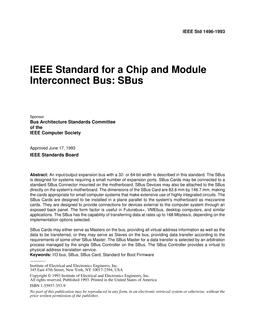 IEEE 1496 IEEE 1496