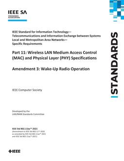 IEEE 802.11ba-2021 IEEE 802.11ba-2021