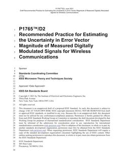 IEEE P1765 IEEE P1765