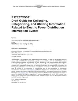 IEEE 1782 IEEE 1782