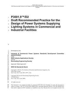 IEEE P3001.9 IEEE P3001.9