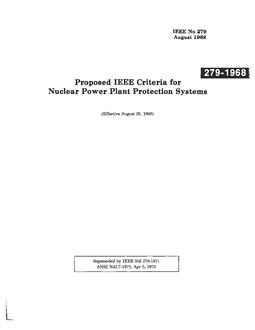 IEEE 279 IEEE 279
