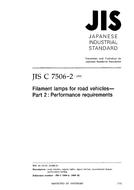 JIS C 7506-2:1999 JIS C 7506-2:1999