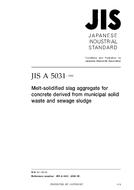 JIS A 5031:2006 JIS A 5031:2006
