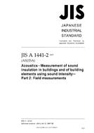 JIS A 1441-2 JIS A 1441-2