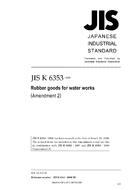 JIS K 6353:1997/AMENDMENT 2:2009