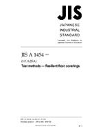 JIS A 1454:2010 JIS A 1454:2010