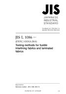 JIS L 1086