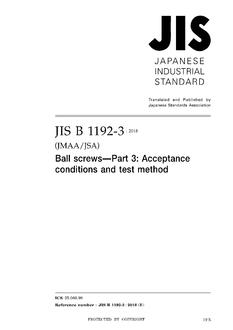 JIS B 1192-3 JIS B 1192-3