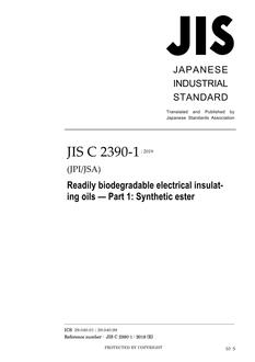 JIS C 2390-1 JIS C 2390-1