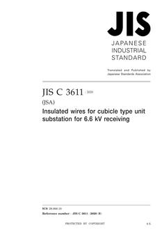 JIS C 3611 JIS C 3611