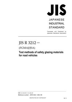 JIS R 3212
