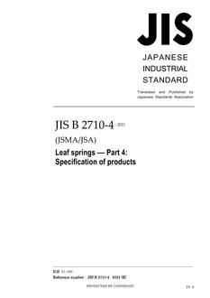 JIS B 2710-4 JIS B 2710-4