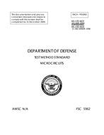 MIL MIL-STD-883F