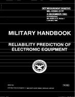 MIL MIL-HDBK-217F