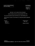 MIL AN6234-3 Notice 1 – Inactivation MIL AN6234-3 Notice 1 - Inactivation