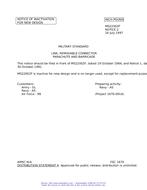 MIL MS22002F Notice 2 – Inactivation MIL MS22002F Notice 2 - Inactivation