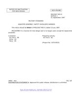 MIL MS22007K Notice 1 - Inactivation