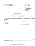 MIL MS22040C Notice 2 - Inactivation