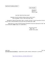 MIL MS24463H Notice 1 - Cancellation