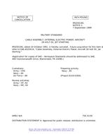 MIL MS25019G Notice 2 - Cancellation