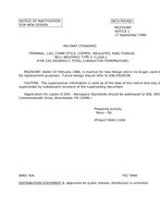 MIL MS25036P Notice 1 - Inactivation