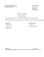 MIL MS25169G Notice 1 - Inactivation