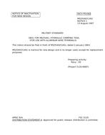MIL MS25442C Notice 1 – Inactivation MIL MS25442C Notice 1 - Inactivation