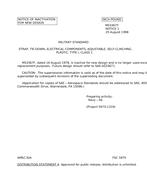 MIL MS3367F Notice 1 - Inactivation