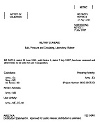 MIL MS36074 Notice 2 - Validation