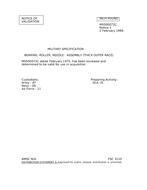 MIL MS500072C Notice 1 – Validation MIL MS500072C Notice 1 - Validation