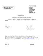 MIL MS51319B Notice 2 – Inactivation MIL MS51319B Notice 2 - Inactivation