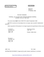 MIL MS77073 Notice 1 - Inactivation