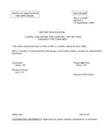 MIL MIL-C-11418H Notice 1 – Inactivation MIL MIL-C-11418H Notice 1 - Inactivation