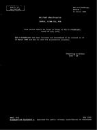 MIL MIL-C-12668D Notice 1 - Validation