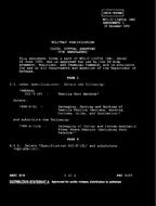 MIL MIL-C-13453A Amendment 1