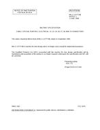 MIL MIL-C-13777/4B Notice 1 – Inactivation MIL MIL-C-13777/4B Notice 1 - Inactivation
