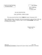 MIL MIL-C-14892 Notice 2 - Inactivation