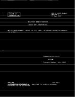 MIL MIL-C-16438 Notice 1 – Cancellation MIL MIL-C-16438 Notice 1 - Cancellation