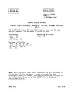 MIL MIL-C-17/119G Notice 3 - Validation