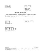 MIL MIL-C-17/2A Notice 3 – Validation MIL MIL-C-17/2A Notice 3 - Validation