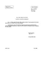 MIL MIL-C-19734C Notice 1 - Cancellation