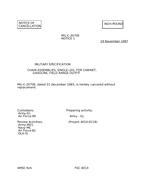 MIL MIL-C-2070E Notice 1 - Cancellation