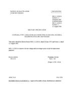 MIL MIL-C-22263/1 Notice 2 – Inactivation MIL MIL-C-22263/1 Notice 2 - Inactivation