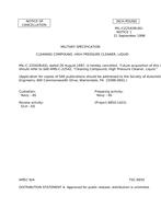 MIL MIL-C-22542B Notice 1 – Cancellation MIL MIL-C-22542B Notice 1 - Cancellation