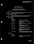 MIL MIL-C-22937 MIL MIL-C-22937