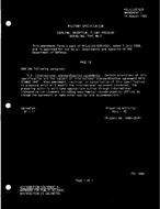 MIL MIL-C-25162B Amendment 1 MIL MIL-C-25162B Amendment 1